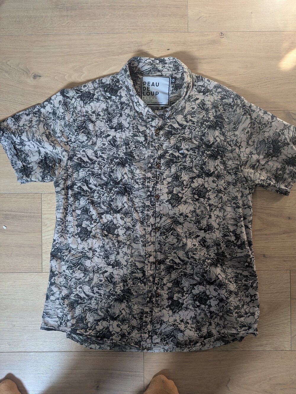 Artsy Button Down